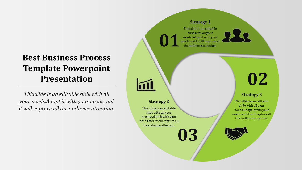Business Process Template PowerPoint-Geometry Model